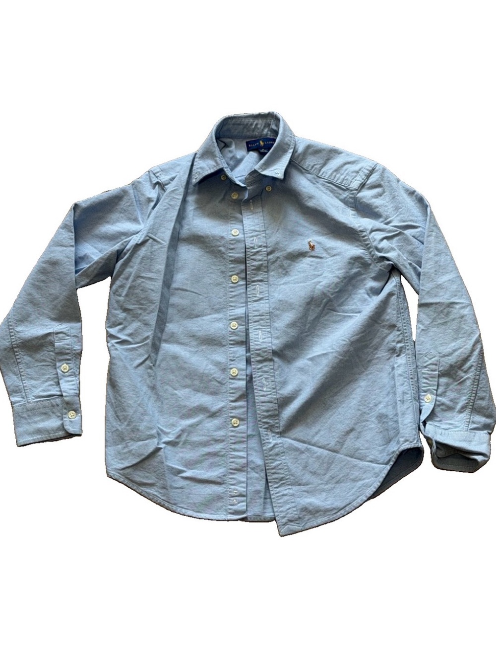 Ralph Lauren Light Blue Button-Down Dress Shirt